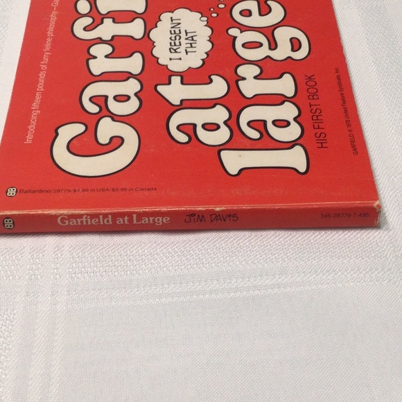 Garfield at large His First Book by Jim Davis 1978 - Picture 4 of 5